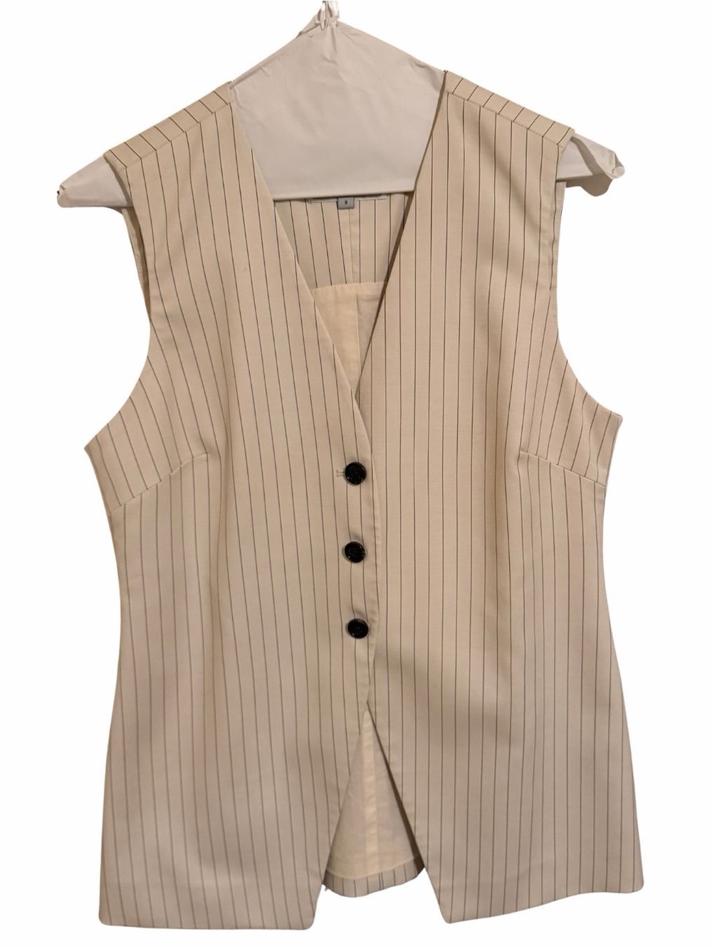 Rails Myla Birch Pinstripe Sleeveless Vest
